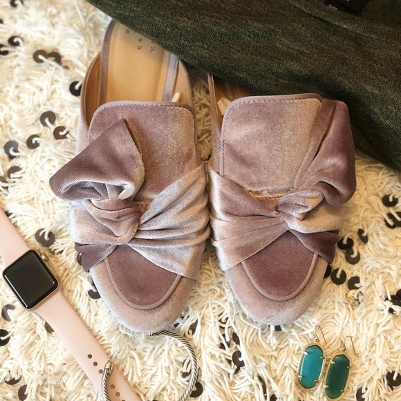 Holland Knotted Velvet Women’s Mules-B7 - Picture 1 of 5